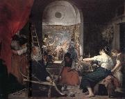 Diego Velazquez The Tapestry-Weavers Sweden oil painting artist